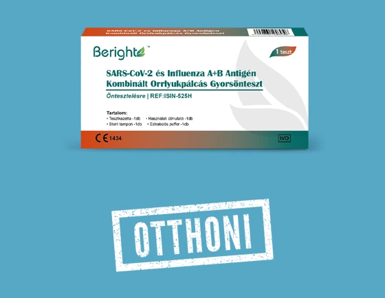 Influenza + COVID-19 gyorsteszt