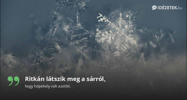 Ritkán látszik meg a sárról,