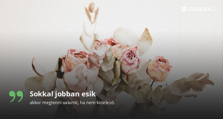 Sokkal jobban esik